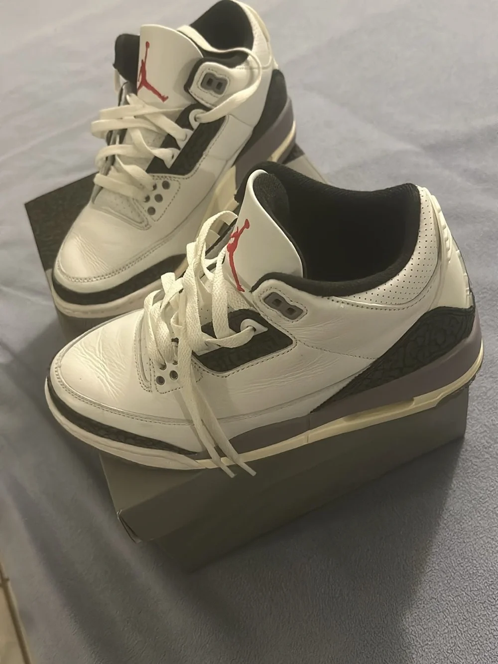 Jordan Men’s Sneakers - White/Black/Red